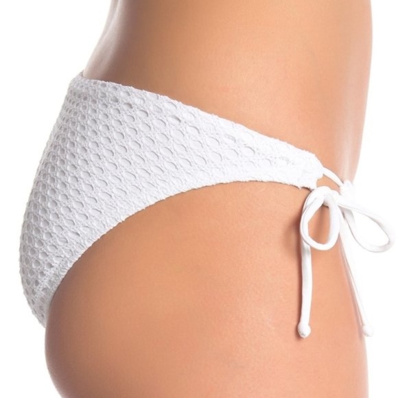 NWOT Robin Piccone Mesh String Bikini Bottoms - Picture 2 of 7